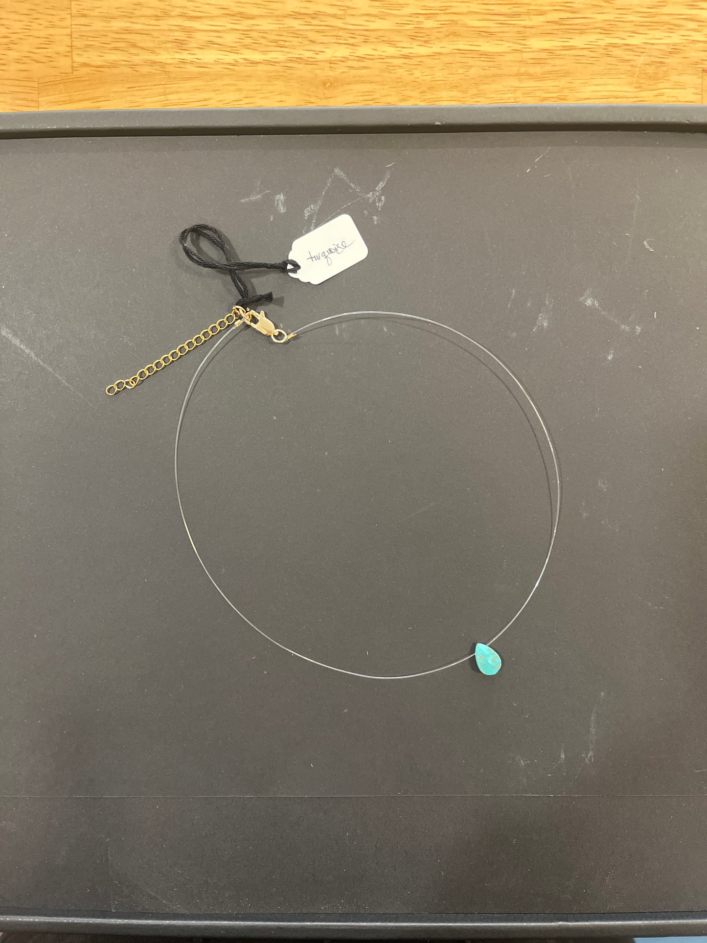 Gemstone Floating Necklace