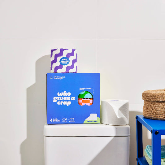 Toilet Paper (100% Recycled Paper) - 4 Pack