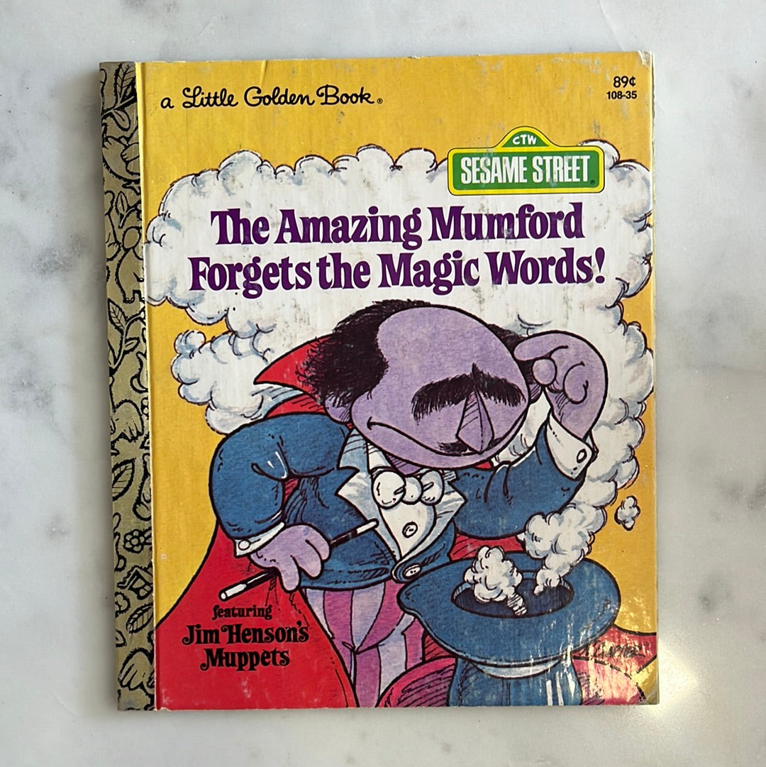a Little Golden Book®️ Sesame Street