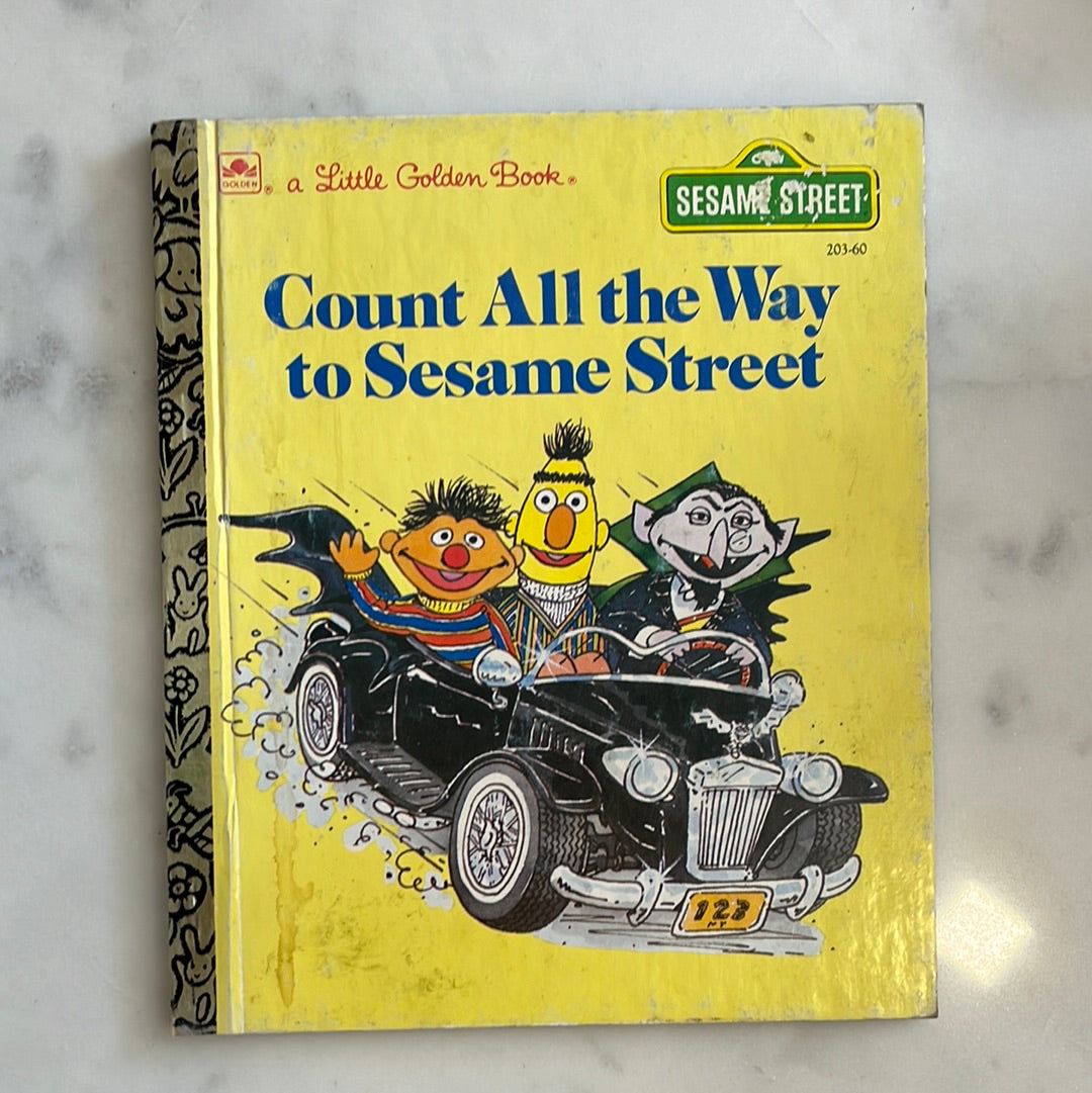 a Little Golden Book®️ Sesame Street