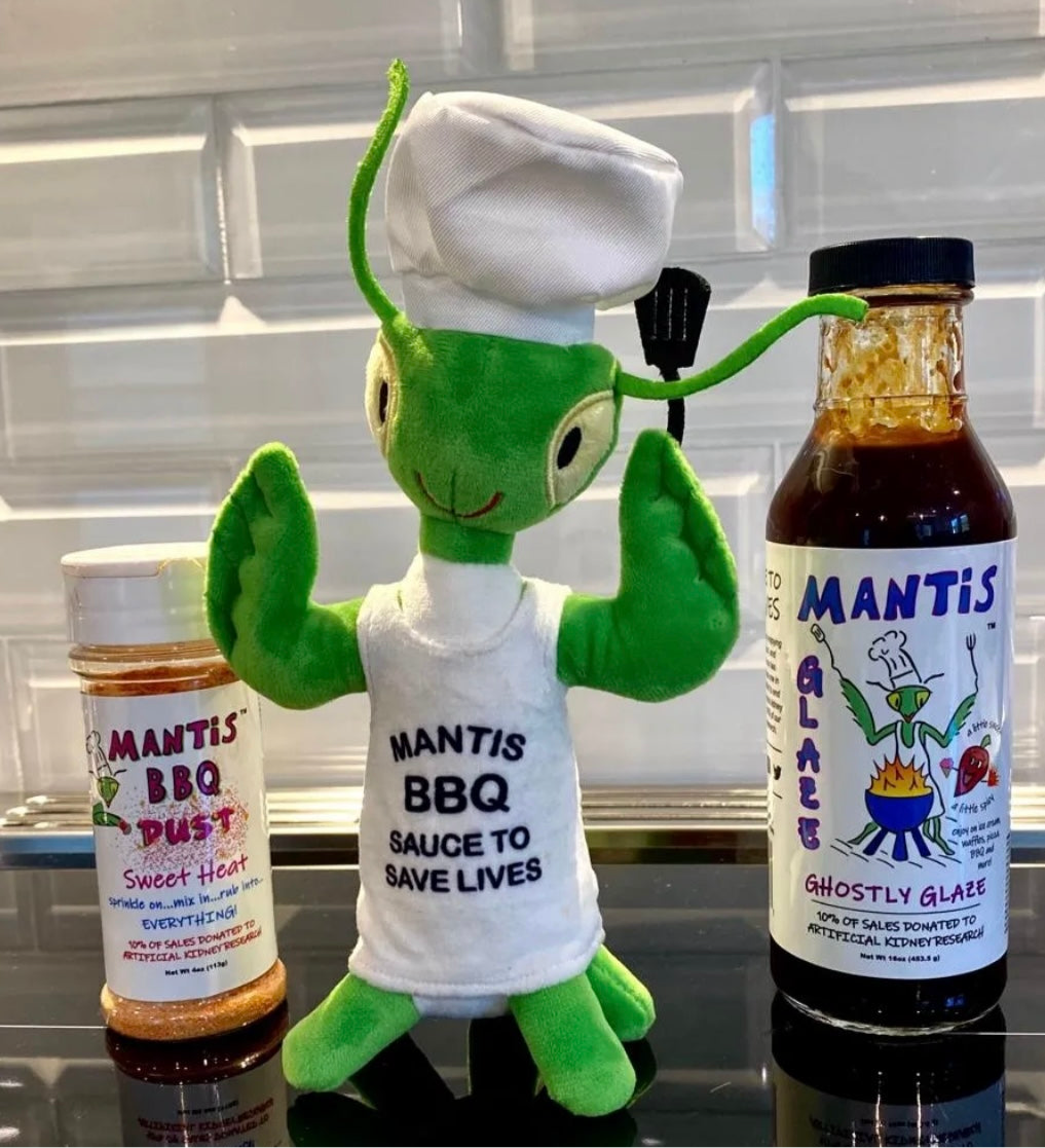 Chef Mantis BBQ Plushie