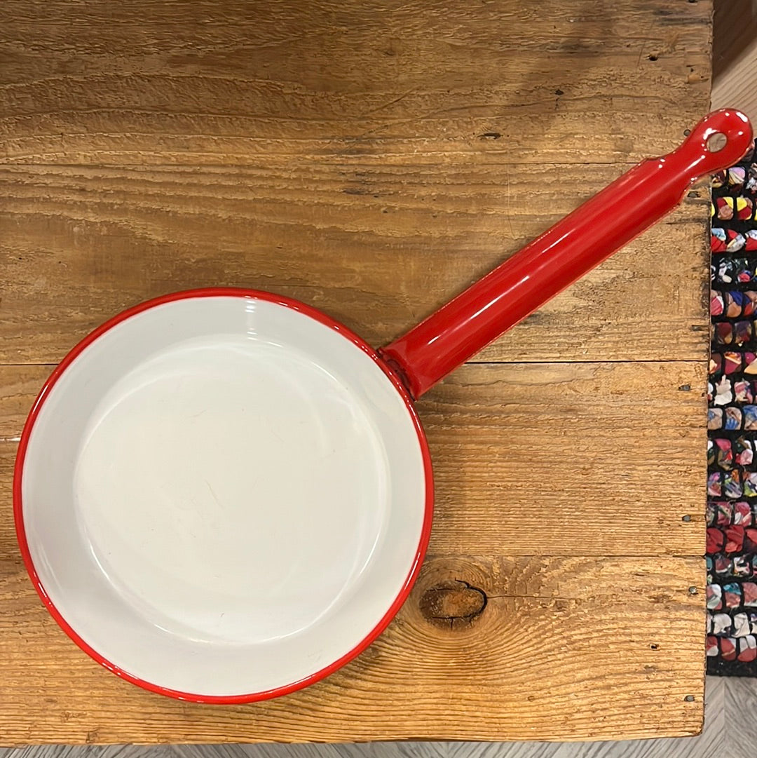 Enamel Frying Pan - 22" (Vintage)