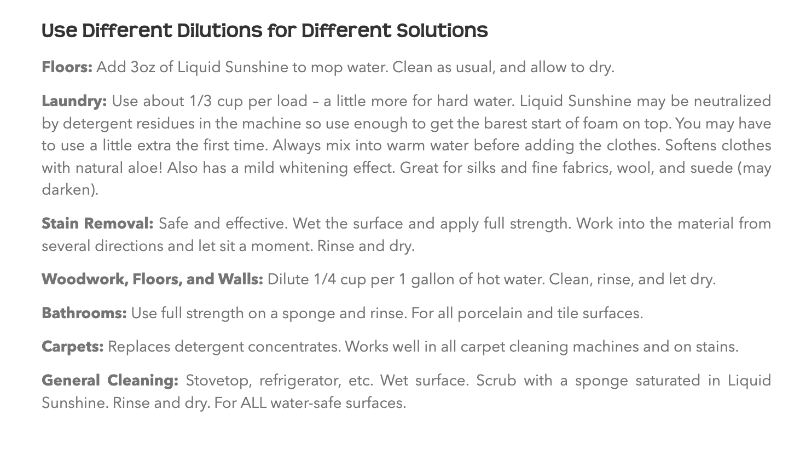 Non-Toxic Cleaner | All-Purpose Concentrate
