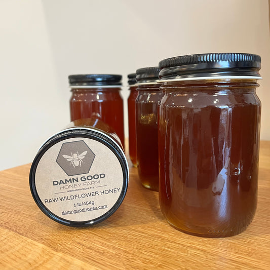 Raw Wildflower Honey (1 lb)