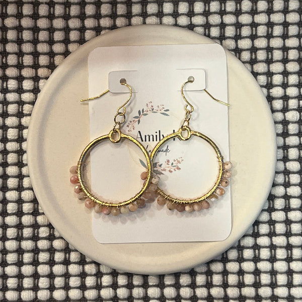 Beaded Earrings (Handmade)