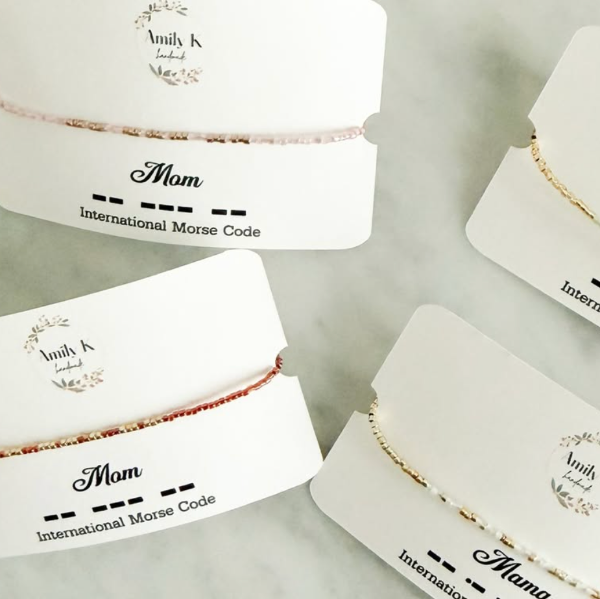 Morse Code Bracelets | Mama
