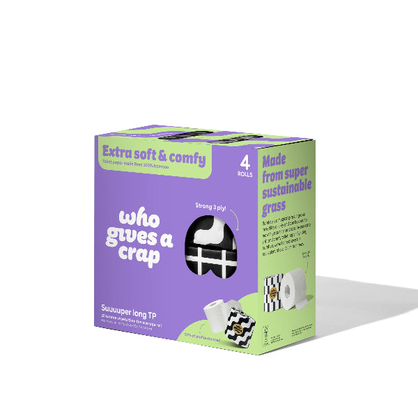 Toilet Paper (100% Bamboo) - 4 Pack