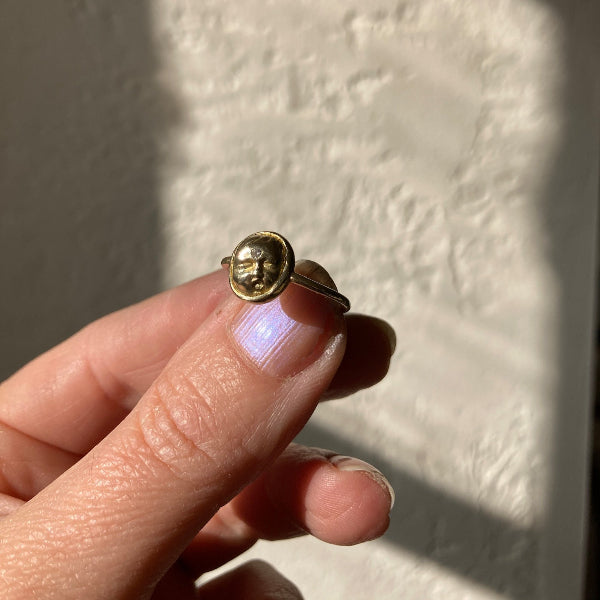 Baby Face Ring (Brass)