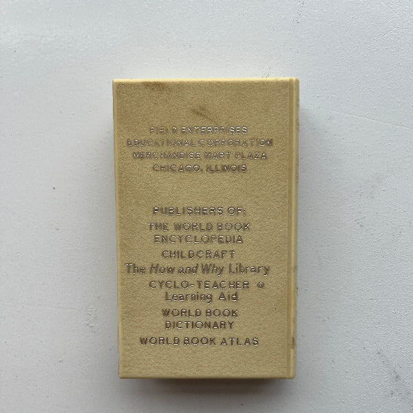 Vintage World Book Encyclopedia (Coin Bank)