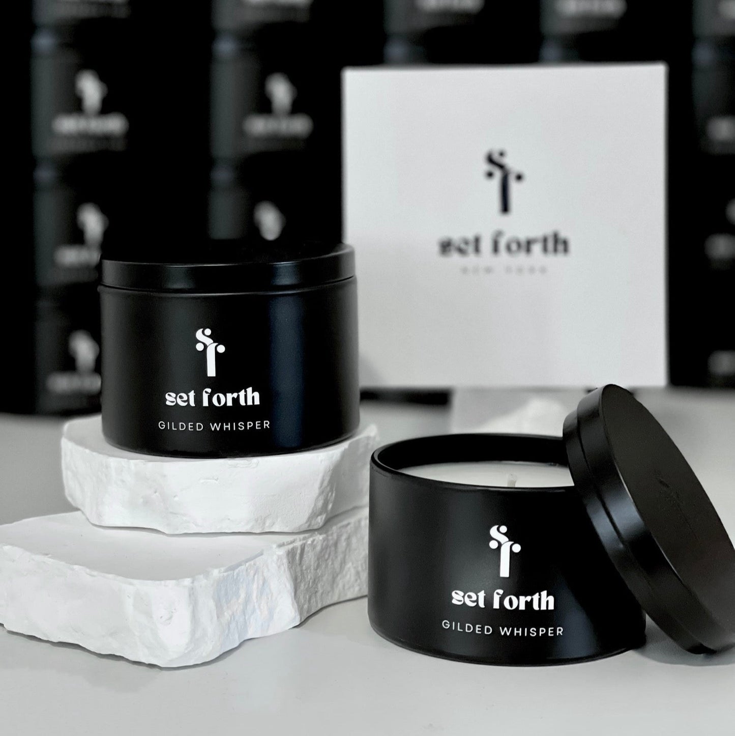 Hand-Poured Soy Blend Candles (Seasonal Scents)