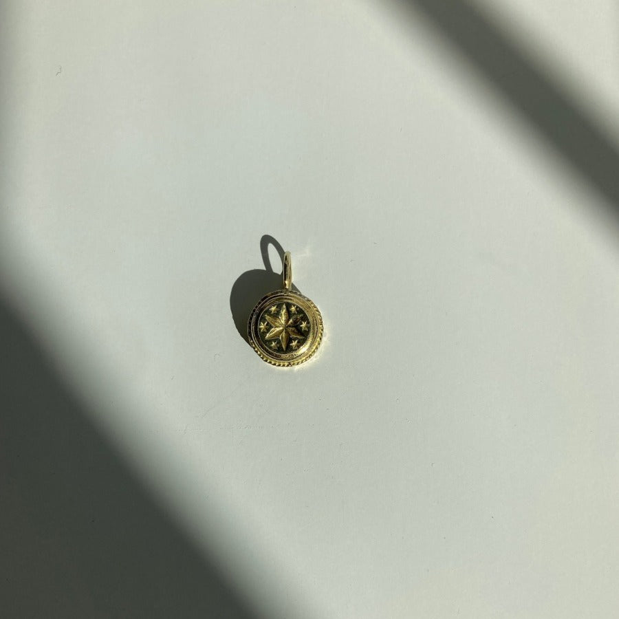 Intaglio Star Pendant
