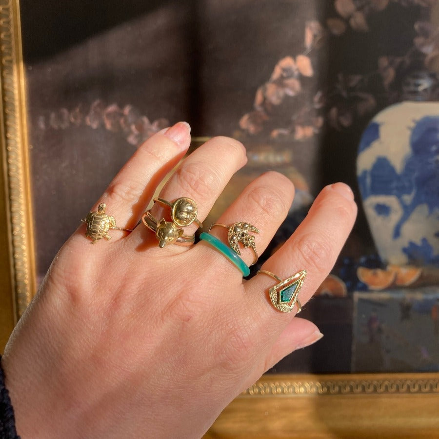 Baby Face Ring (Brass)