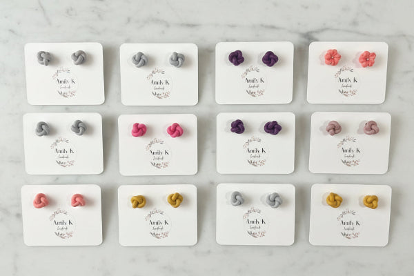Knot Stud Earrings