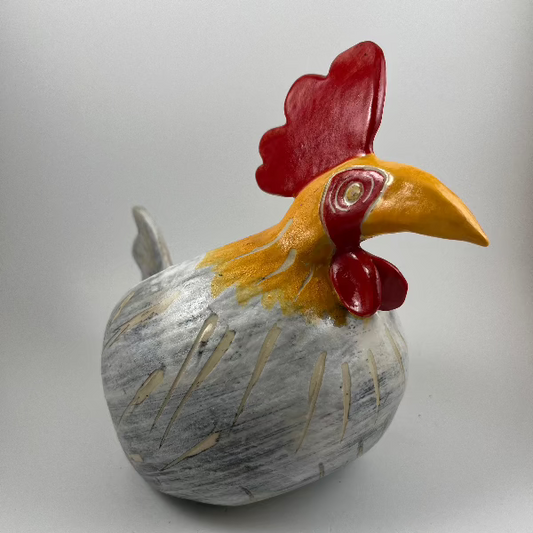 Salt Chicken (Handmade Pottery)