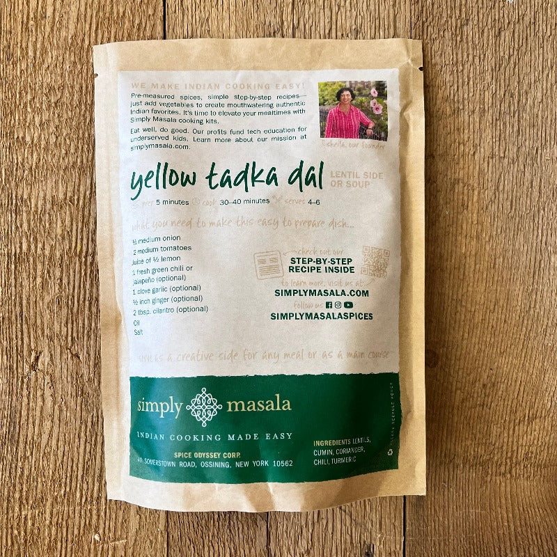 Yellow Tadka Dal | Lentil soup/side dish