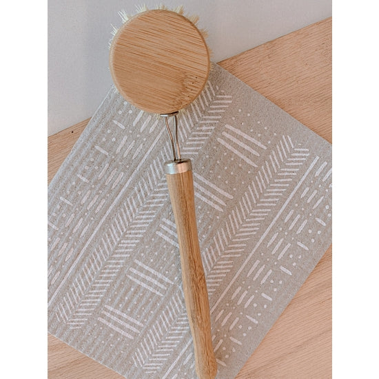 Long Handle Dish Brush with Replaceable Head