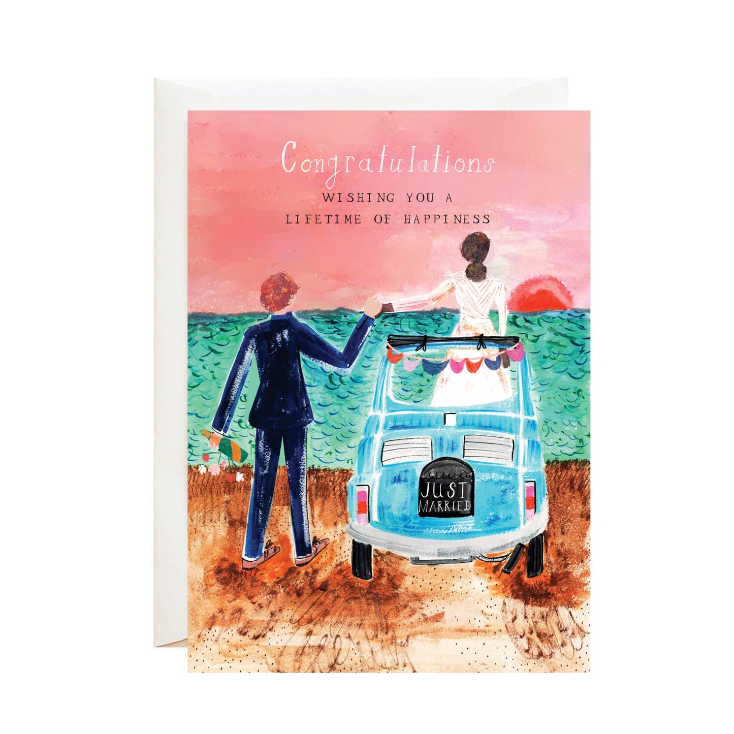 Look at the Sunset My Love - Greeting Card
