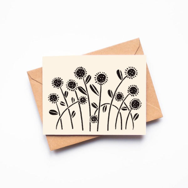 Sunflower Card