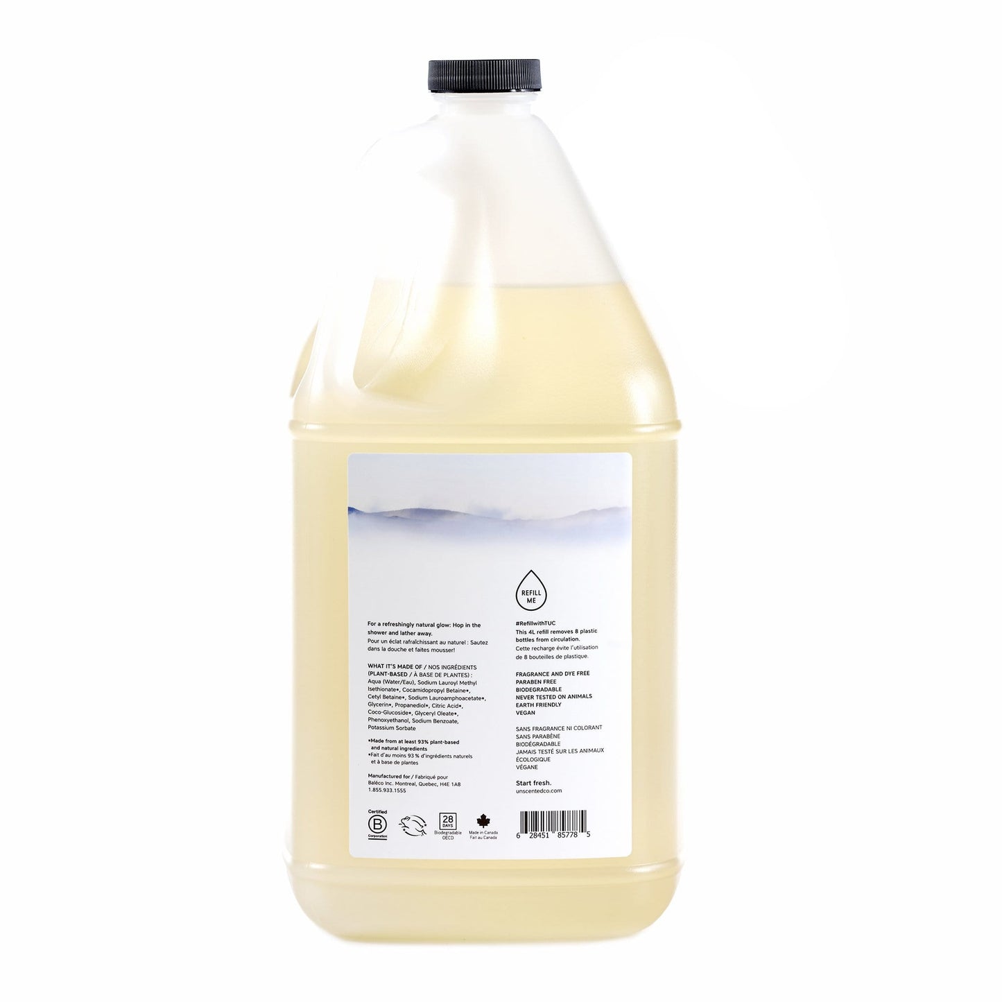 Body Wash (Unscented)