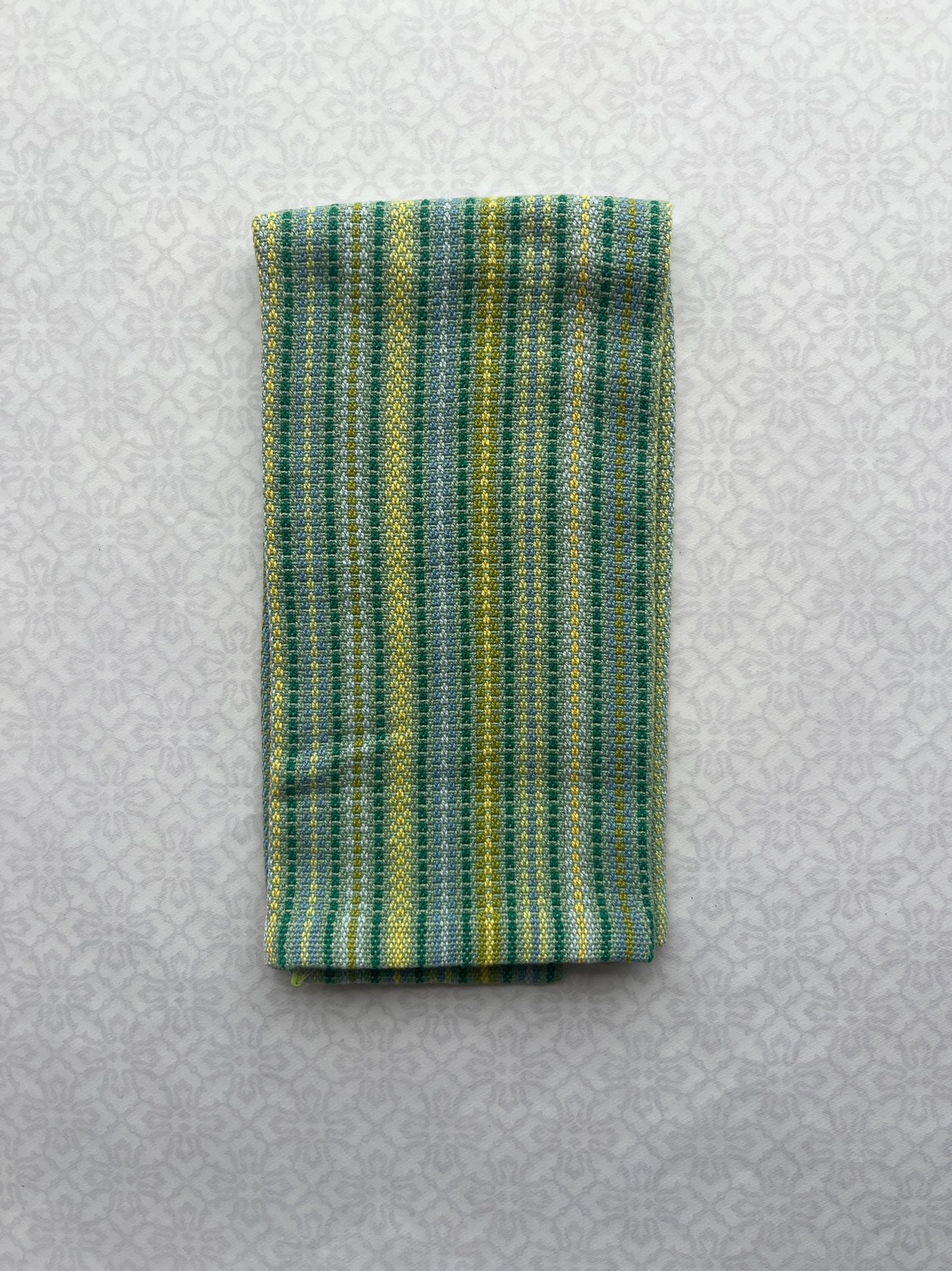 Tea Towel (hand dyed and handwoven)