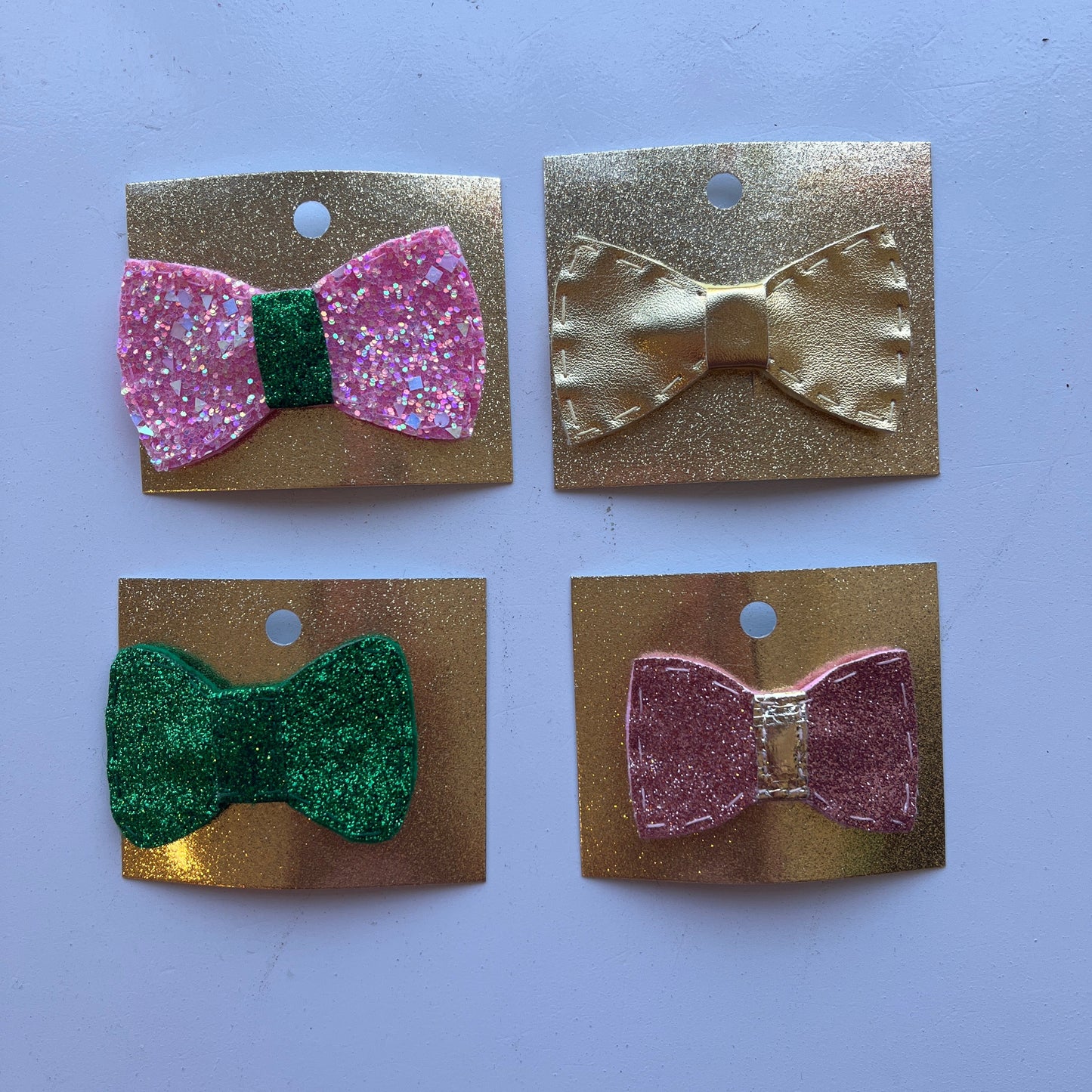 Hand-Stitched Barrettes