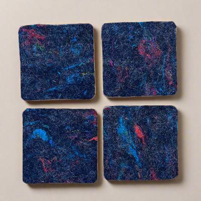 Felted Coasters (Set of 4)