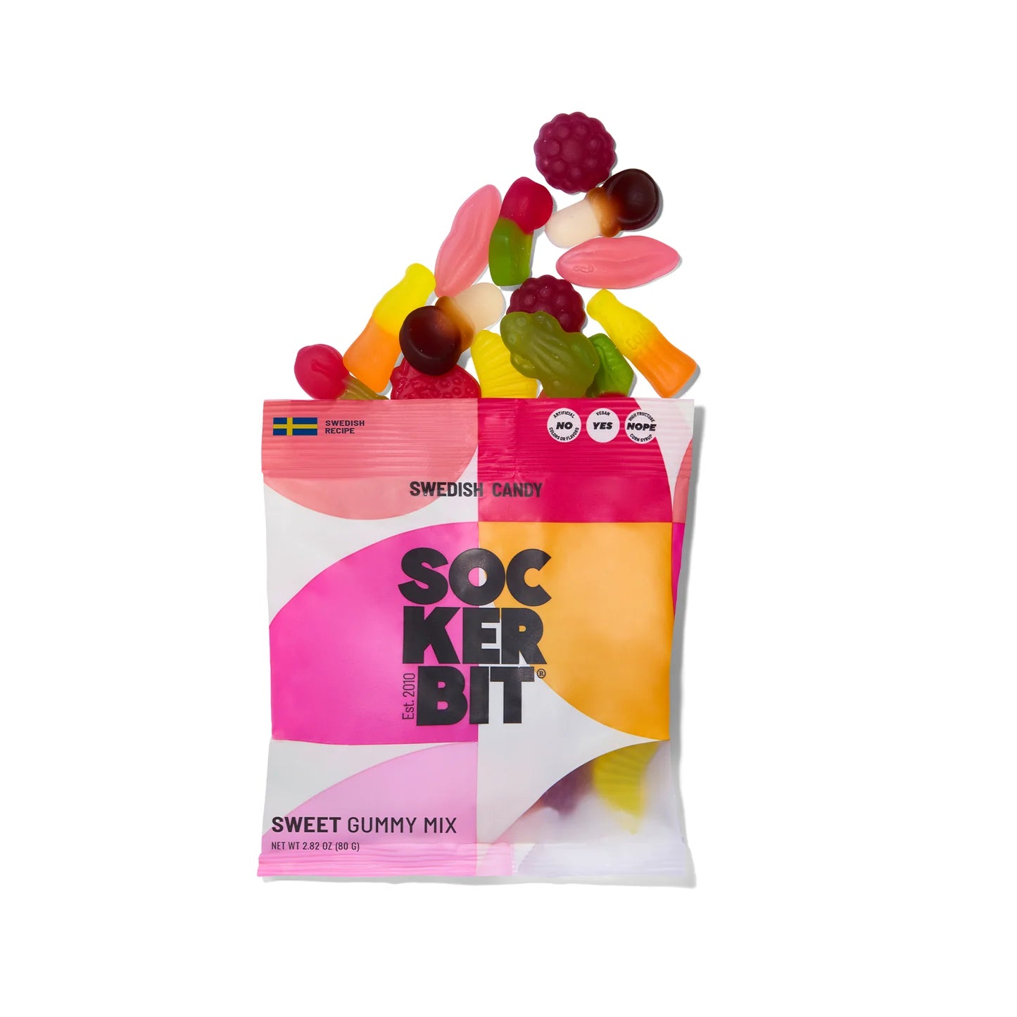 Sockerbit Swedish Candy - Sweet Gummy Mix
