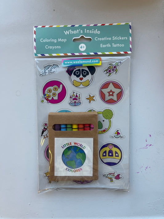 The 7 Continents | Color Your World Activity Kit