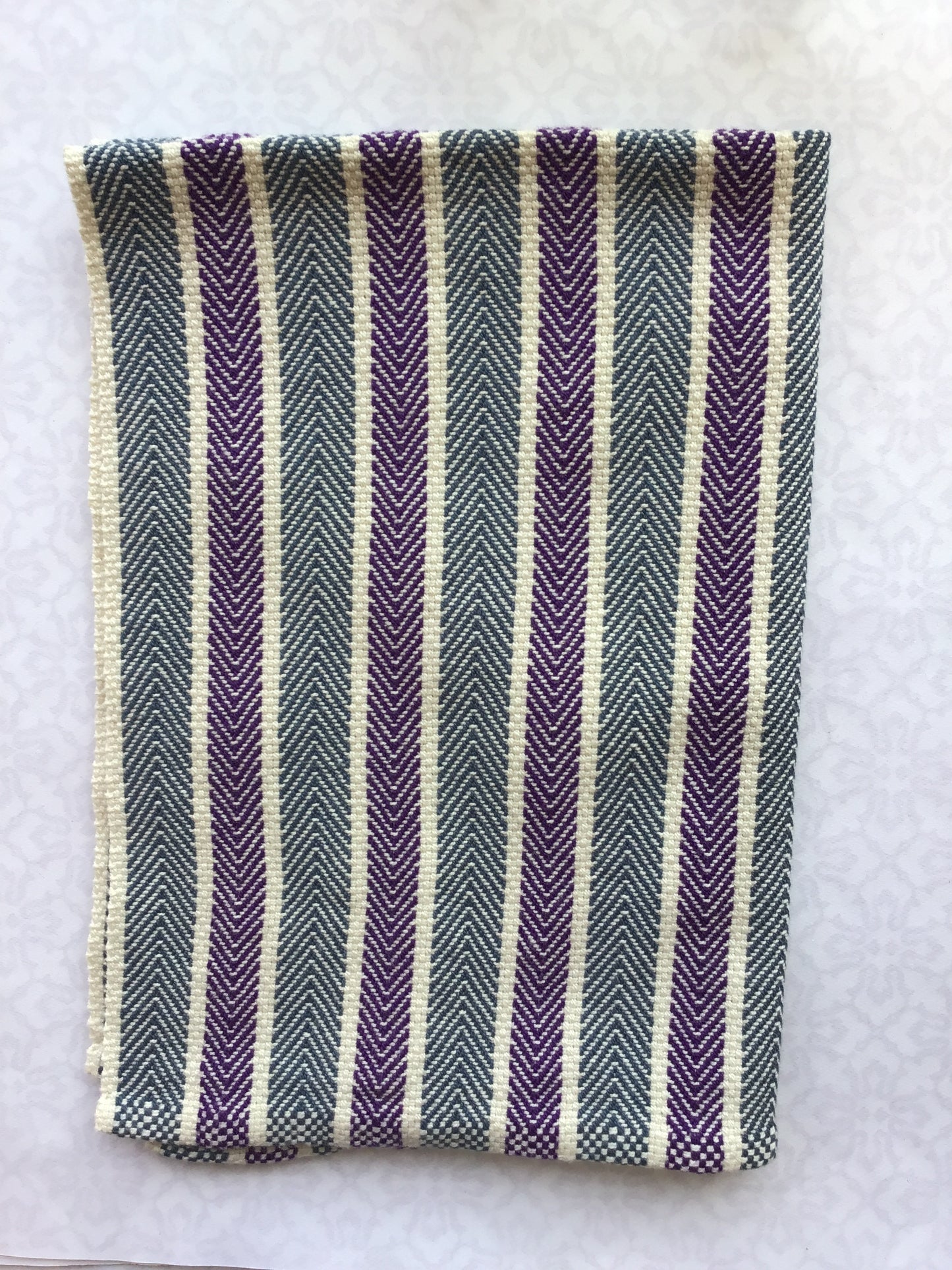 Tea Towel (hand dyed and handwoven)