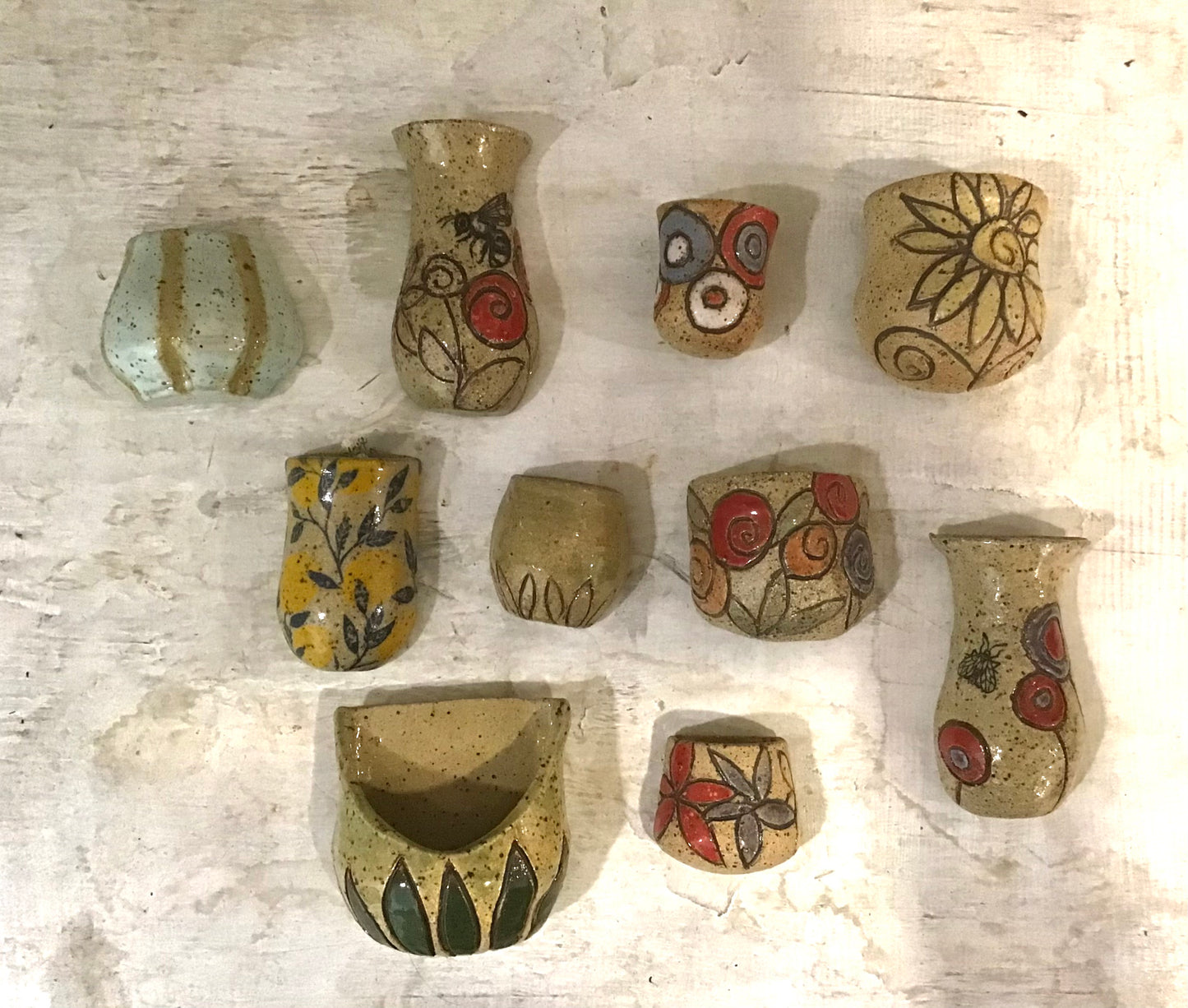 Tiny Ceramic Vases