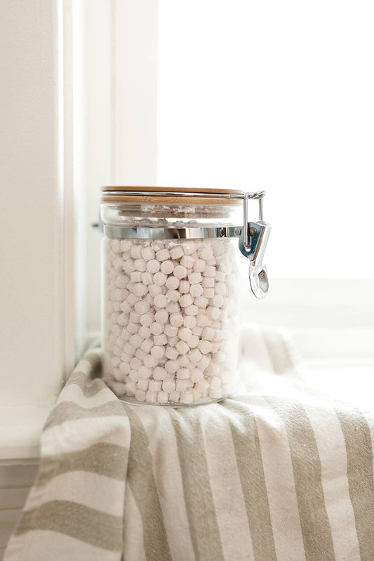 Bulk Toothpaste Tablets (Pre-Filled Container 1 oz glass jar = 60 tablets)