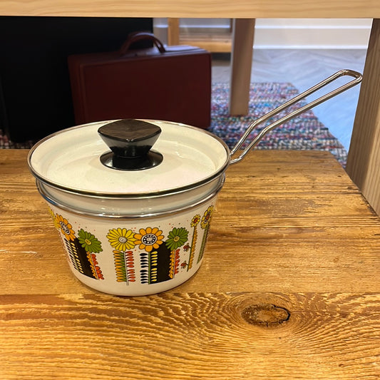 Floral Enamel Cookware (Vintage)