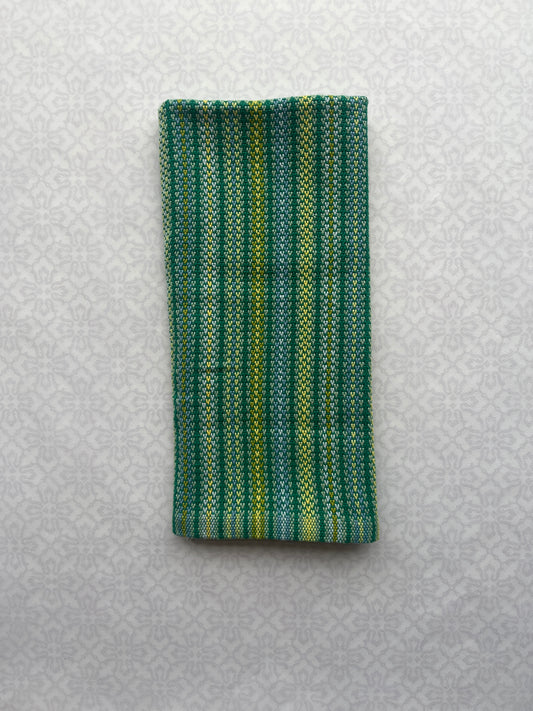 Tea Towel (hand dyed and handwoven)
