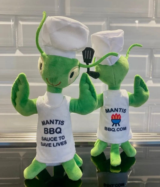 Chef Mantis BBQ Plushie