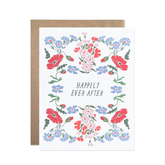 Happily Ever After Cornflower & Poppy | Wedding & Anniversary