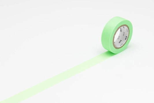 washi masking tape: Shocking Green