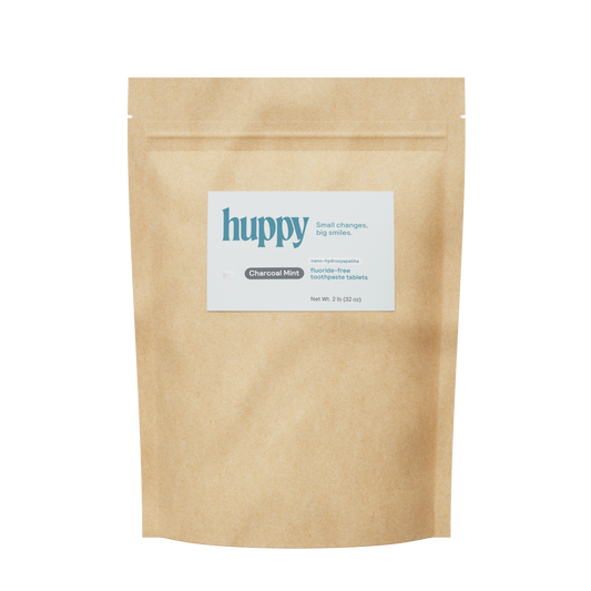 Fluoride-Free Toothpaste Tablets | Charcoal Mint