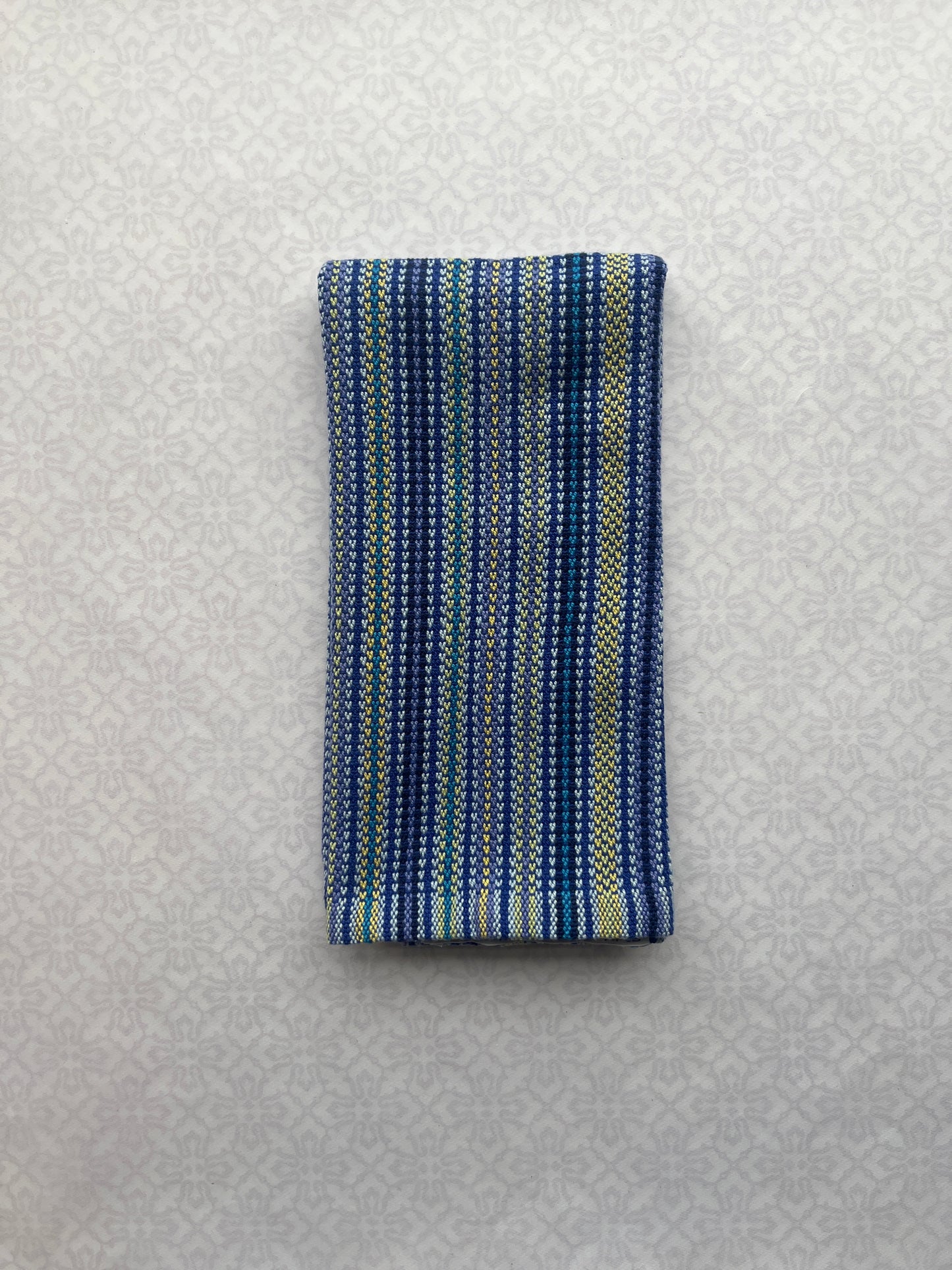 Tea Towel (hand dyed and handwoven)