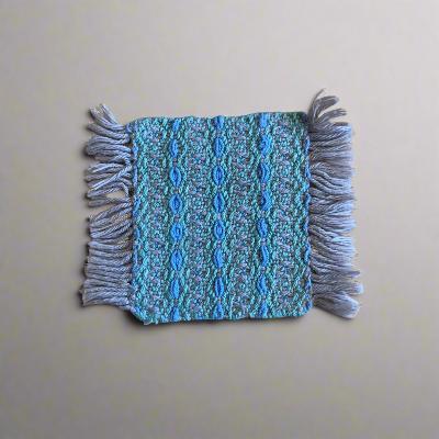 Mug Rugs (hand dyed & handwoven)