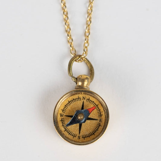 Find Your Way Compass Necklace