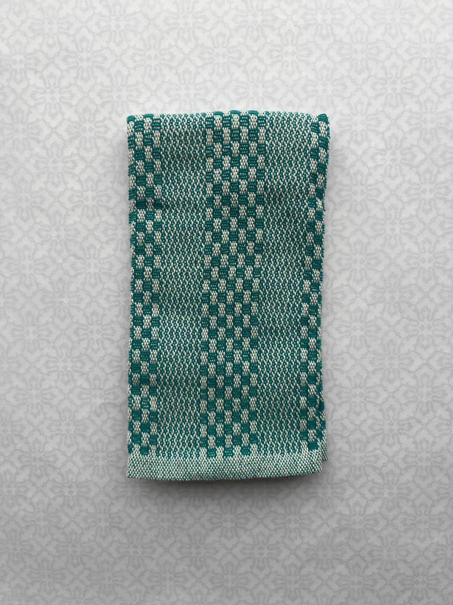 Tea Towel (hand dyed and handwoven)