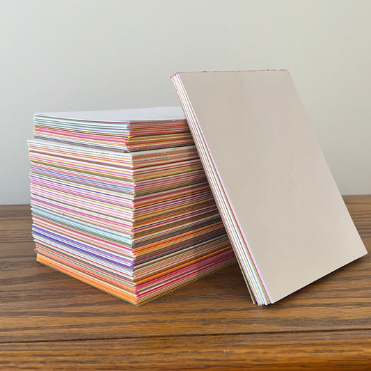 DIY Tear Away Recycled Paper Notepads