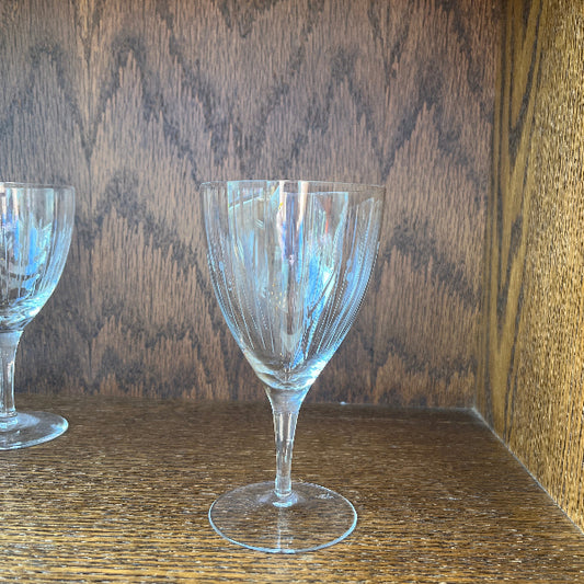 Vintage Wine Glasses - set of 4