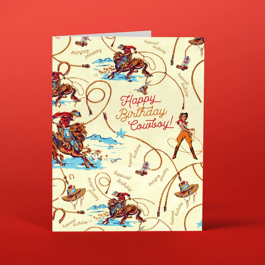 Happy Birthday - Cowboy