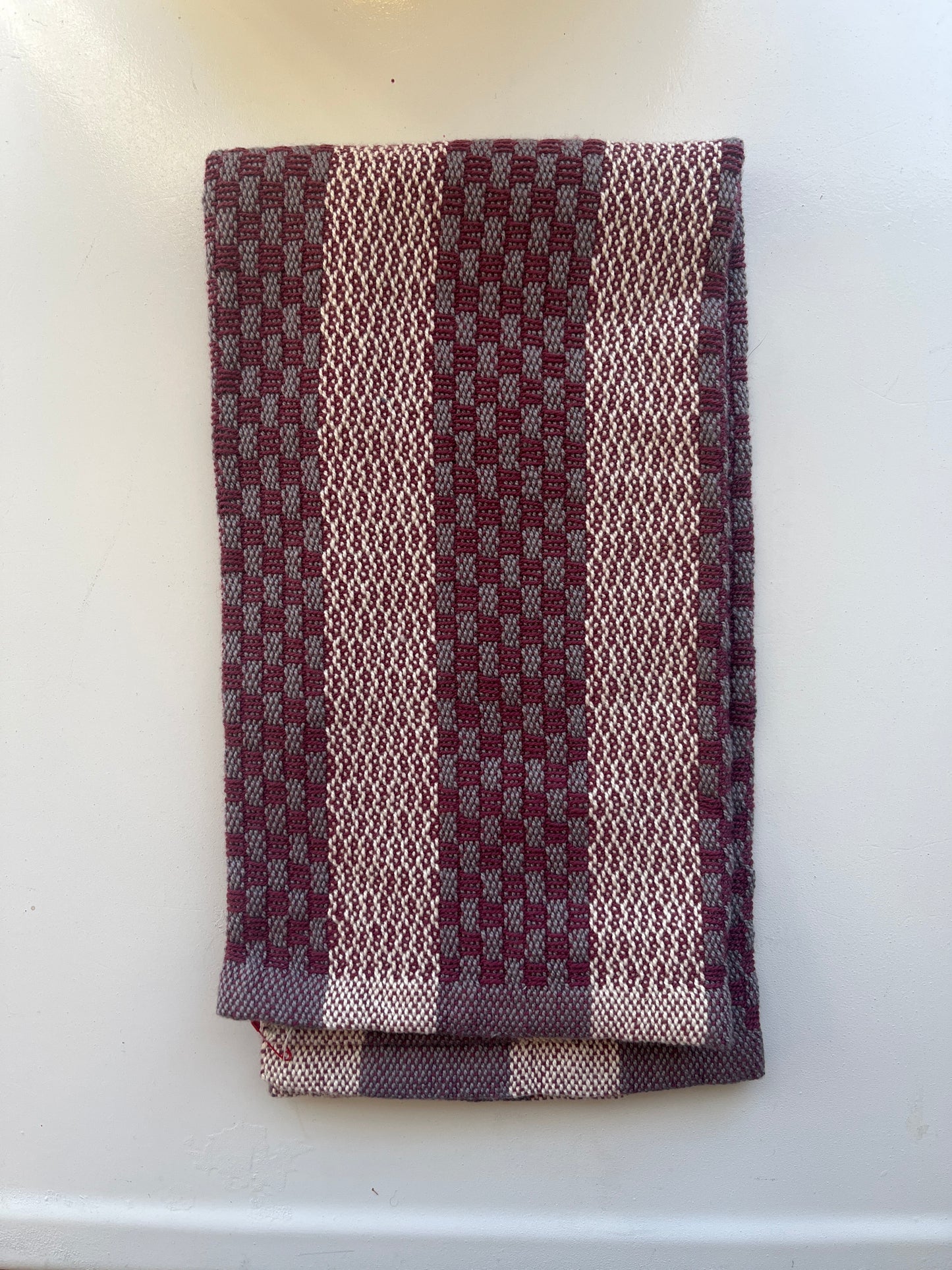 Tea Towel (hand dyed and handwoven)