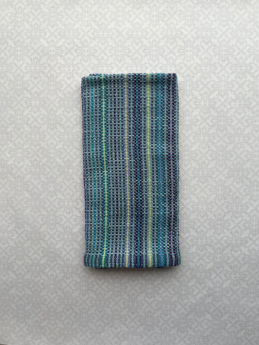 Tea Towel (hand dyed and handwoven)