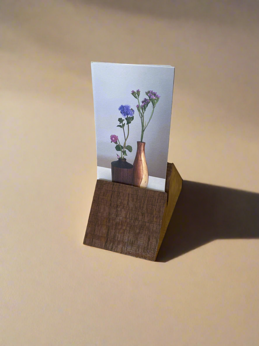 Wooden Business Card Holder