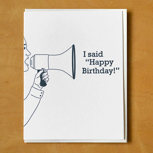 Happy Birthday (Megaphone)