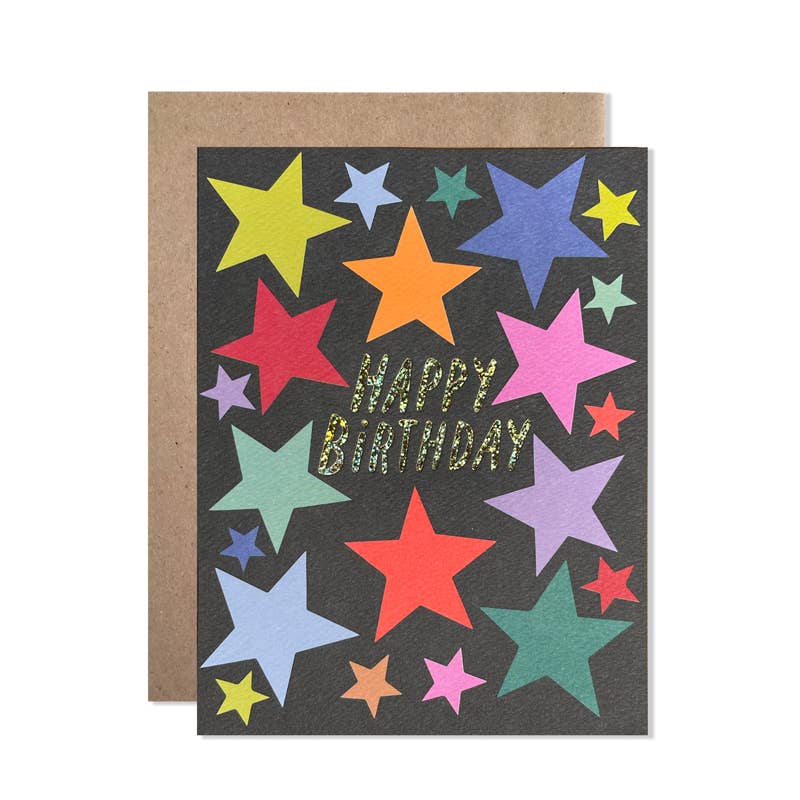 Happy Birthday - Stars