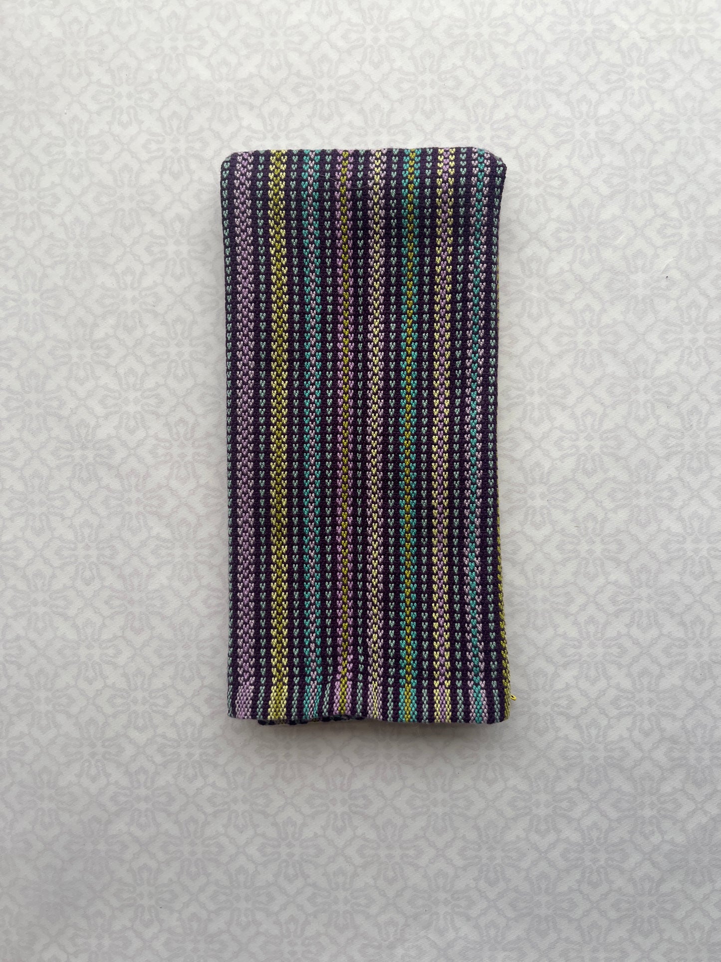 Tea Towel (hand dyed and handwoven)